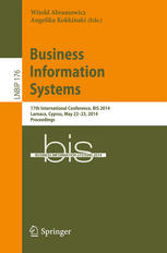 Business Information Systems 17th International Conference Bis 2014 Larnaca Cyprus May 2223 2014 Proceedings 1st Edition Witold Abramowicz