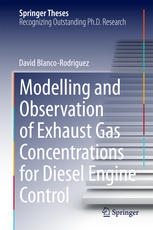 Modelling And Observation Of Exhaust Gas Concentrations For Diesel Engine Control 1st Edition Dring David Blancorodriguez Auth