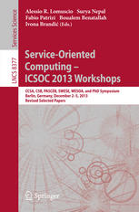 Serviceoriented Computing Icsoc 2013 Workshops Ccsa Csb Pasceb Swese Wesoa And Phd Symposium Berlin Germany December 25 2013 Revised Selected Papers 1st Edition Alessio R Lomuscio