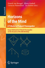 Horizons Of The Mind A Tribute To Prakash Panangaden Essays Dedicated To Prakash Panangaden On The Occasion Of His 60th Birthday 1st Edition Franck Van Breugel