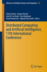Distributed Computing And Artificial Intelligence 11th International Conference 1st Edition Sigeru Omatu