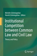 Institutional Competition Between Common Law And Civil Law Theory And Policy 1st Edition Michle Schmiegelow