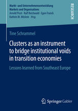 Clusters As An Instrument To Bridge Institutional Voids In Transition Economies Lessons Learned From Southeast Europe 1st Edition Tine Schrammel Auth
