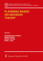 Planning Based On Decision Theory 1st Edition Giacomo Della Riccia