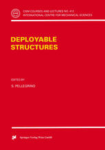 Deployable Structures 1st Edition Professor S Pellegrino Eds