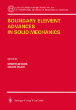 Boundary Element Advances In Solid Mechanics 1st Edition Dimitri Beskos