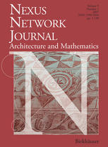 Nexus Network Journal Patterns In Architecture Kim Williams