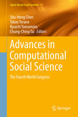 Advances In Computational Social Science The Fourth World Congress 1st Edition Shuheng Chen