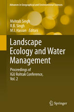 Landscape Ecology And Water Management Proceedings Of Igu Rohtak Conference Vol 2 1st Edition Mehtab Singh
