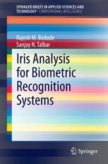 Iris Analysis For Biometric Recognition Systems 1st Edition Rajesh M Bodade