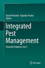 Integrated Pest Management Pesticide Problems Vol3 1st Edition David Pimentel