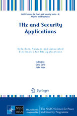 Thz And Security Applications Detectors Sources And Associated Electronics For Thz Applications 1st Edition Carlo Corsi