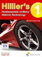 Hilliers Fundamentals Of Motor Vehicle Technology Book 1 6th Ed Alma Hillier V A W Hillier