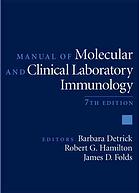 Manual Of Molecular And Clinical Laboratory Immunology 7th Ed Barbara Detrick Robert G Hamilton James D Folds