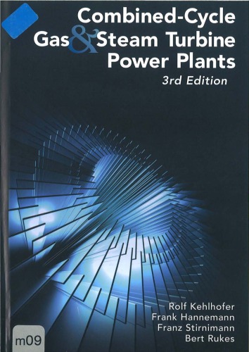 Combinedcycle Gas Steam Turbine Power Plants Rolf Kehlhofer Et Al
