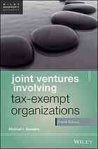 Joint Ventures Involving Taxexempt Organizations Michael I Sanders