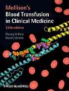Mollisons Blood Transfusion In Clinical Medicine Harvey G Klein David J Anstee