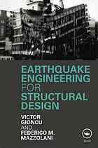 Earthquake Engineering For Structural Design Victor Gioncu Federico M Mazzolani