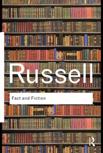 Fact And Fiction Bertrand Russell