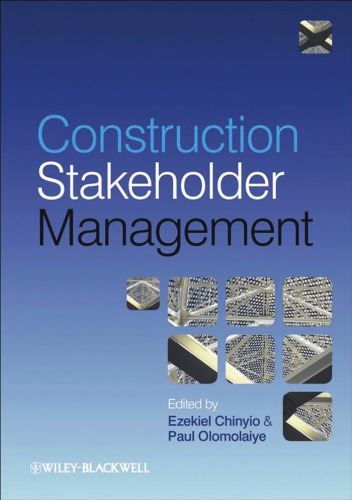 Construction Stakeholder Management E Chinyio Paul O Olomolaiye