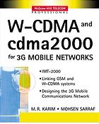 Wcdma And Cdma2000 For 3g Mobile Networks M R Karim M Sarraf