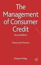 The Management Of Consumer Credit Theory And Practice 2nd Ed Steven Finlay