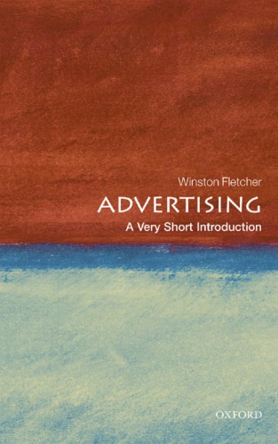 Advertising A Very Short Introduction Winston Fletcher