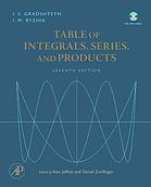 Table Of Integrals Series And Products I S Gradshtein I M Ryzhik Alan Jeffrey Daniel Zwillinger