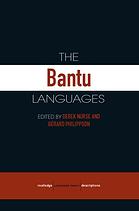 The Bantu Languages Derek Nurse Gerard Philippson