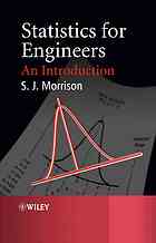 Statistics For Engineers An Introduction S J Morrison