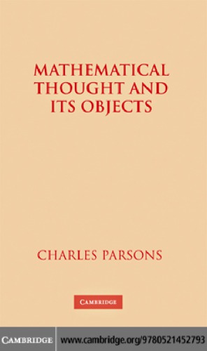 Mathematical Thought And Its Objects Charles Parsons