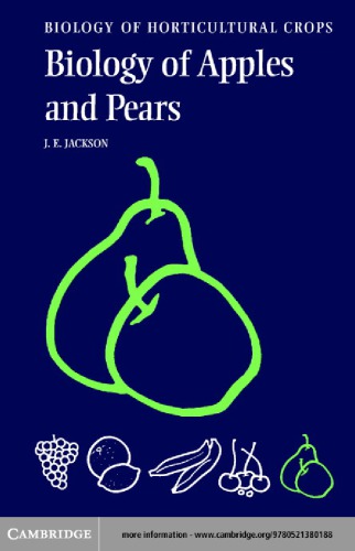 Biology Of Apples And Pears J E Jackson