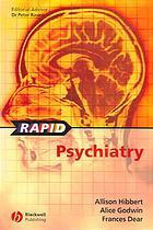 Rapid Psychiatry Allison Hibbert Alice Godwin Frances Dear