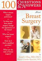 100 Questions Answers About Breast Surgery 1st Ed Joseph J Disa Marie Czenko Kuechel