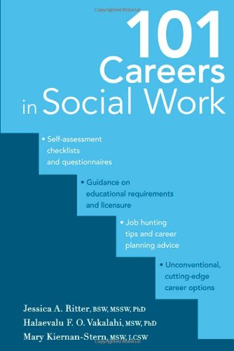 101 Careers In Social Work 1st Edition Dr Jessica Ritter Phd Mssw Bsw