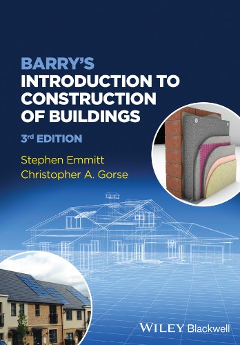 Barrys Introduction To Construction Of Buildings 3rd Edition Stephen Emmitt