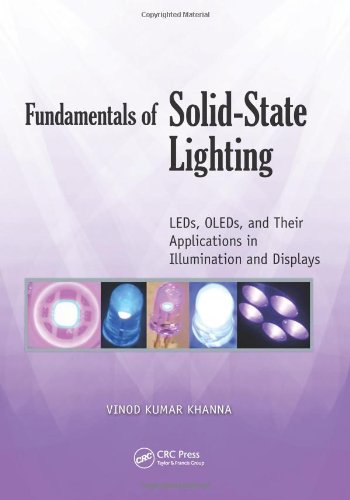 Fundamentals Of Solidstate Lighting Leds Oleds And Their Applications In Illumination And Displays Vinod Kumar Khanna