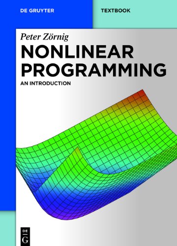Nonlinear Programming An Introduction Peter Zornig Peter Zrnig