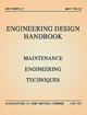 Engineering Design Handbook Maintenance Engineering Techniques Guozhong Cao