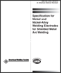 Specification For Nickel And Nickelalloy Welding Electrodes For Shielded Metal Arc Welding 10th Edition Aws A5 Committee On Filler Metals And Allied Materials