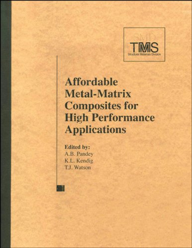 Affordable Metalmatrix Composites For High Performance Applications Ii Awadh B Pandey