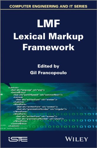 Lmf Lexical Markup Framework 1st Edition Gil Francopoulo