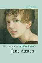 The Cambridge Introduction To Jane Austen Janet Todd