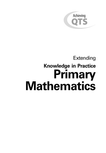 Primary Mathematics Extending Knowledge In Practice Alice Hansen Dawsonera