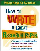 How To Write A Great Research Paper Book Builders Llc