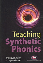 Teaching Synthetic Phonics Rhona S Johnston Joyce E Watson