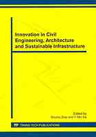 Innovation In Civil Engineering Architecture And Sustainable Infrastructure Shunbo Zhao Yi Min Xie