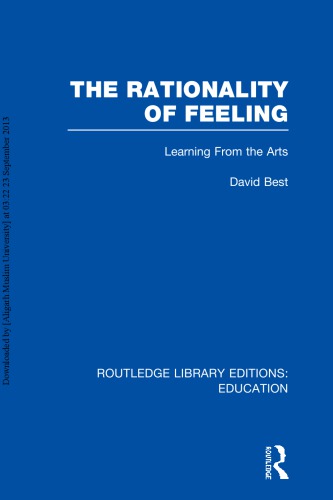 The Rationality Of Feeling David Best