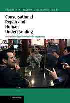 Conversational Repair And Human Understanding 1st Makoto Hayashi