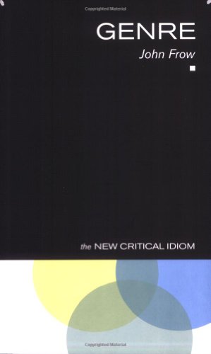 Genre New Ed John Frow
